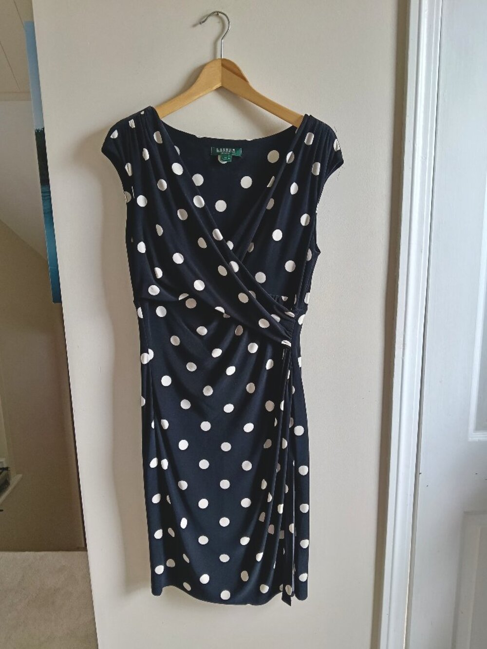 Ralph Lauren Polka Dot Dress NWOT - US12